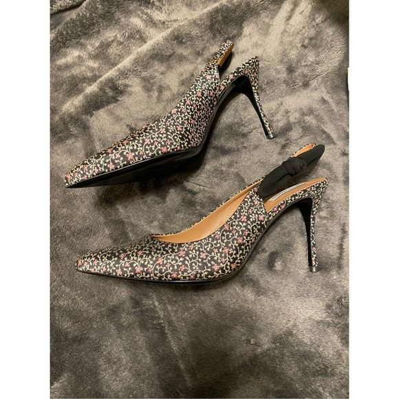 Tabitha Simmons NIB Millie Slingback Pointed Toe Pump Sz EU 40 / US 9 MSRP $729 - Picture 4 of 10